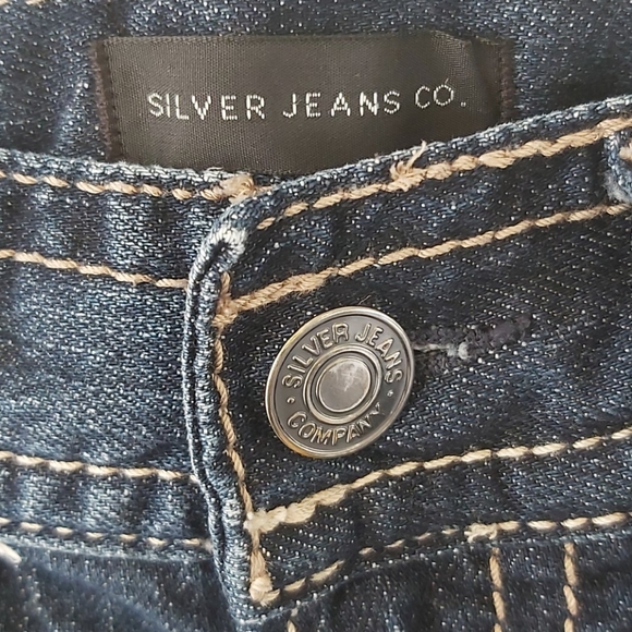 Silver Jean's Mens Size 31Wx32L - Picture 4 of 9